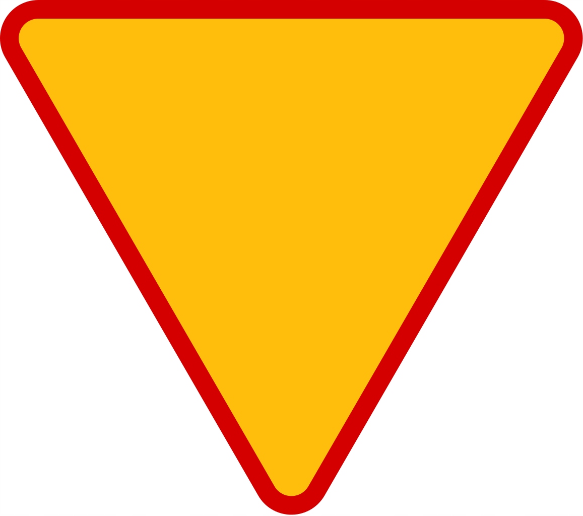 Знак Уступи дорогу