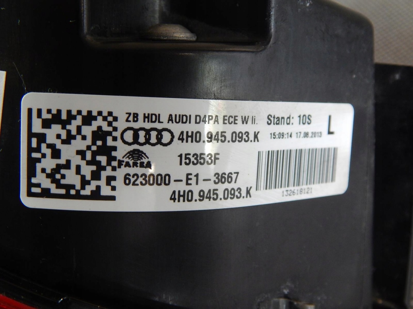 Audi A8 Rückleuchte Rearlamp - Thumbnail 8