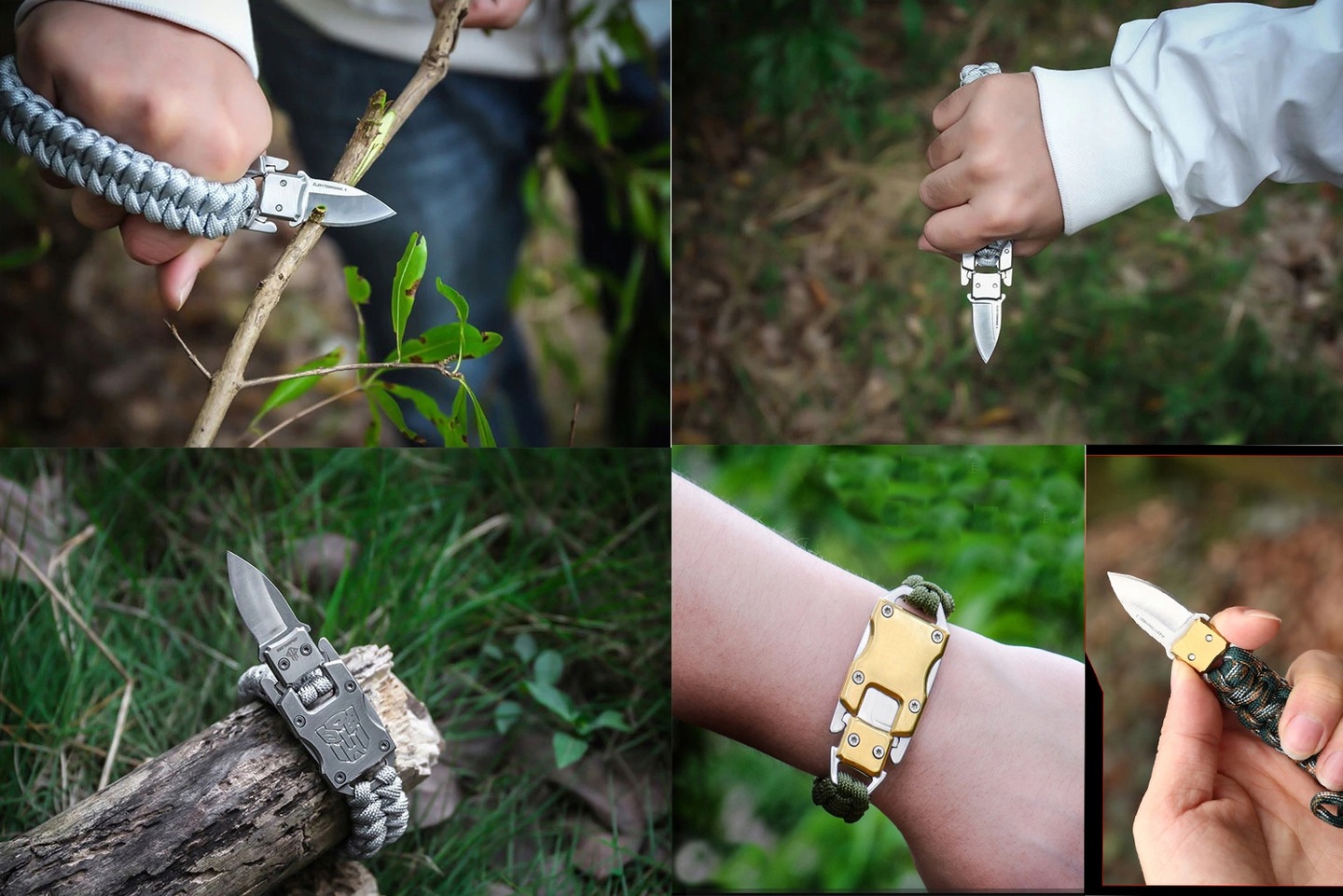 BRANSOLETKA PARACORD SURVIVAL NÓŻ Transformers 7907249356 Allegro.pl