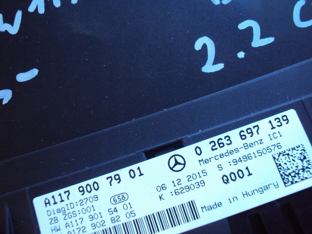 Mercedes-Benz CLA C118 A1179007901 Screen Kombiinstrument Tacho - Thumbnail 7