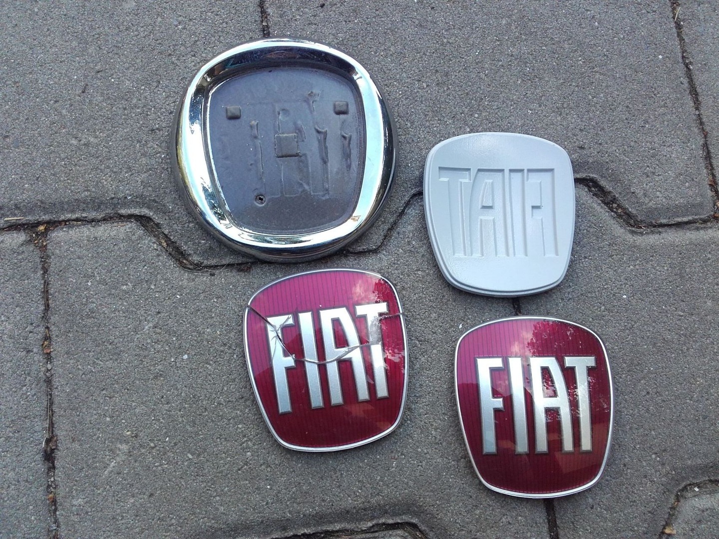 Znaczek logo fiat 120mm emblemat FIAT DUCATO 2006