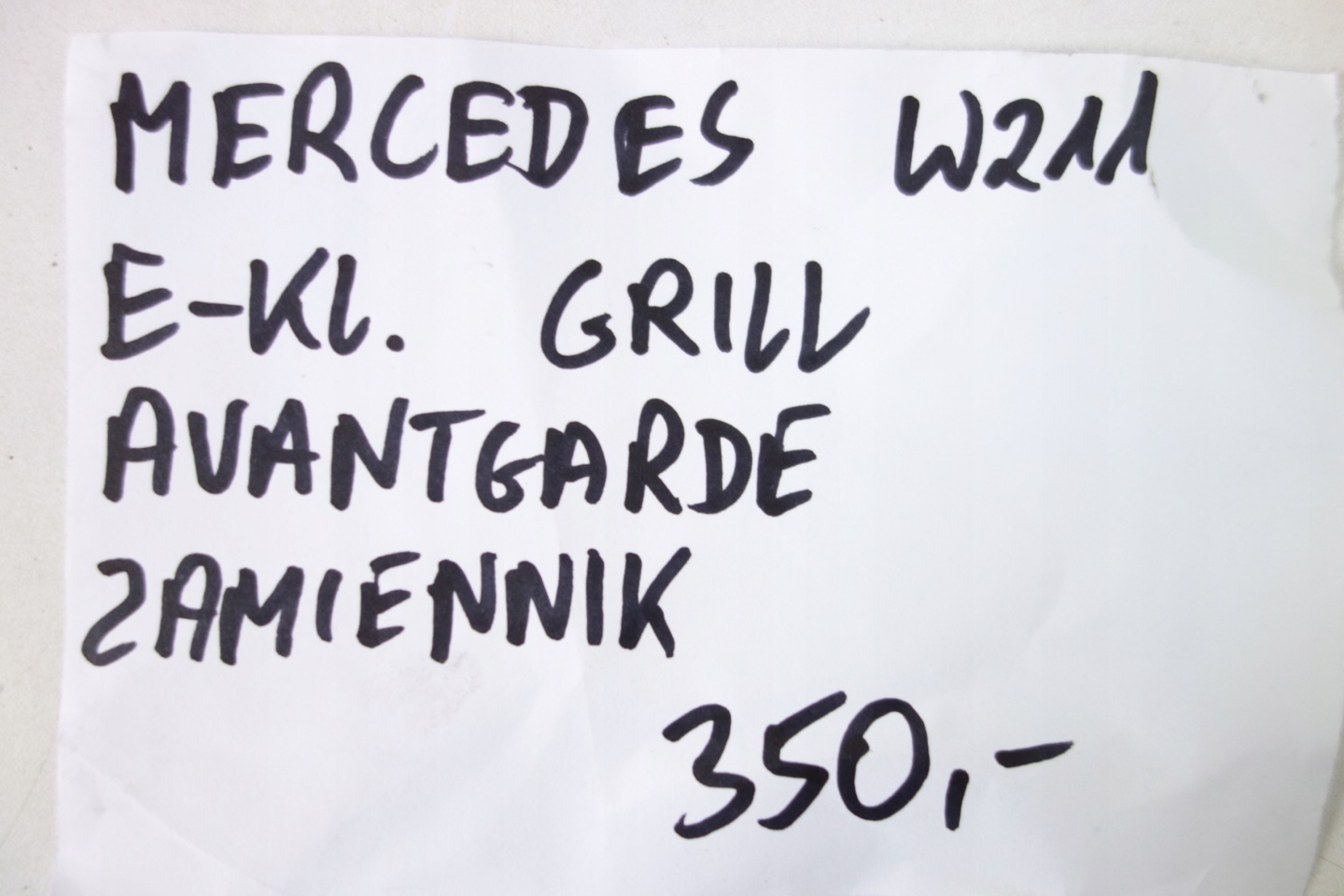 Mercedes-Benz E-Klasse W211 Kühlergrill FRONTGRILL Kühlergitter - Thumbnail 4
