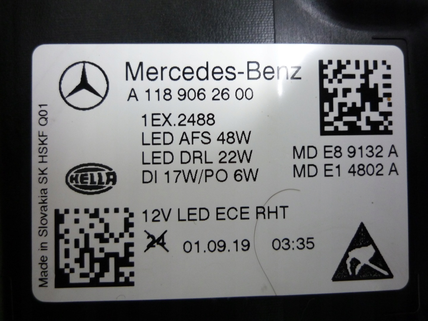 Frontscheinwerfer Mercedes-Benz CLA C118 A1189062650 High Performance LED Links Headlight - Thumbnail 10