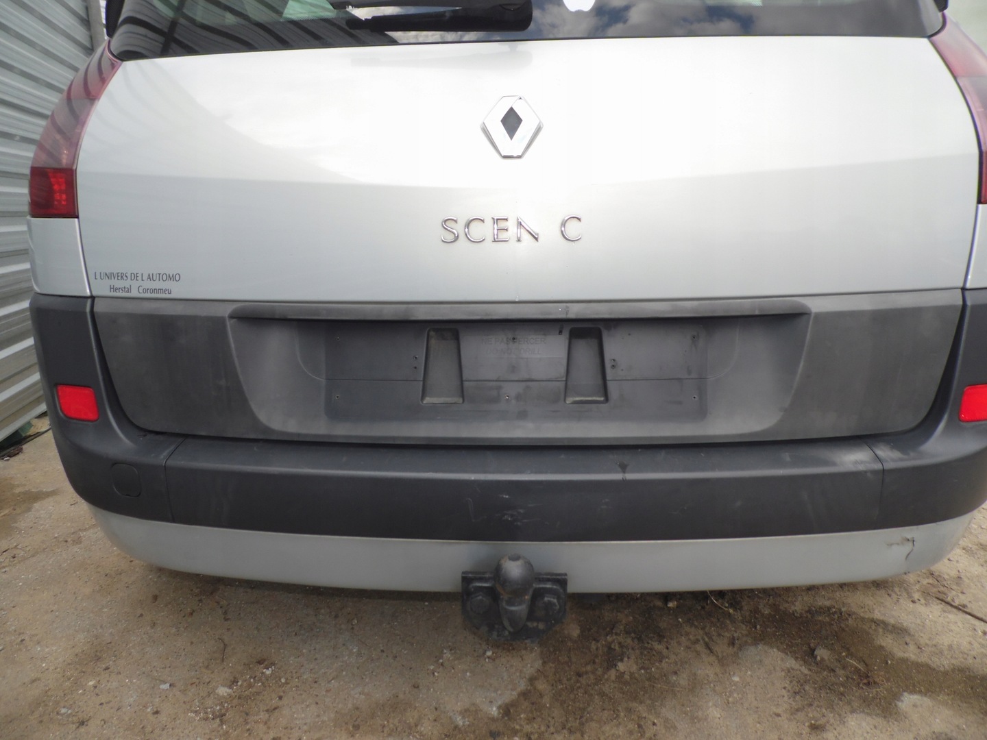 BLENDA LISTWA KLAPY TYŁ RENAULT SCENIC II 0306 7942813574