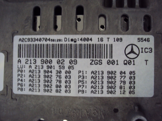 Mercedes-Benz E-Klasse W213 A2139000209 Screen Kombiinstrument Tacho - Thumbnail 9