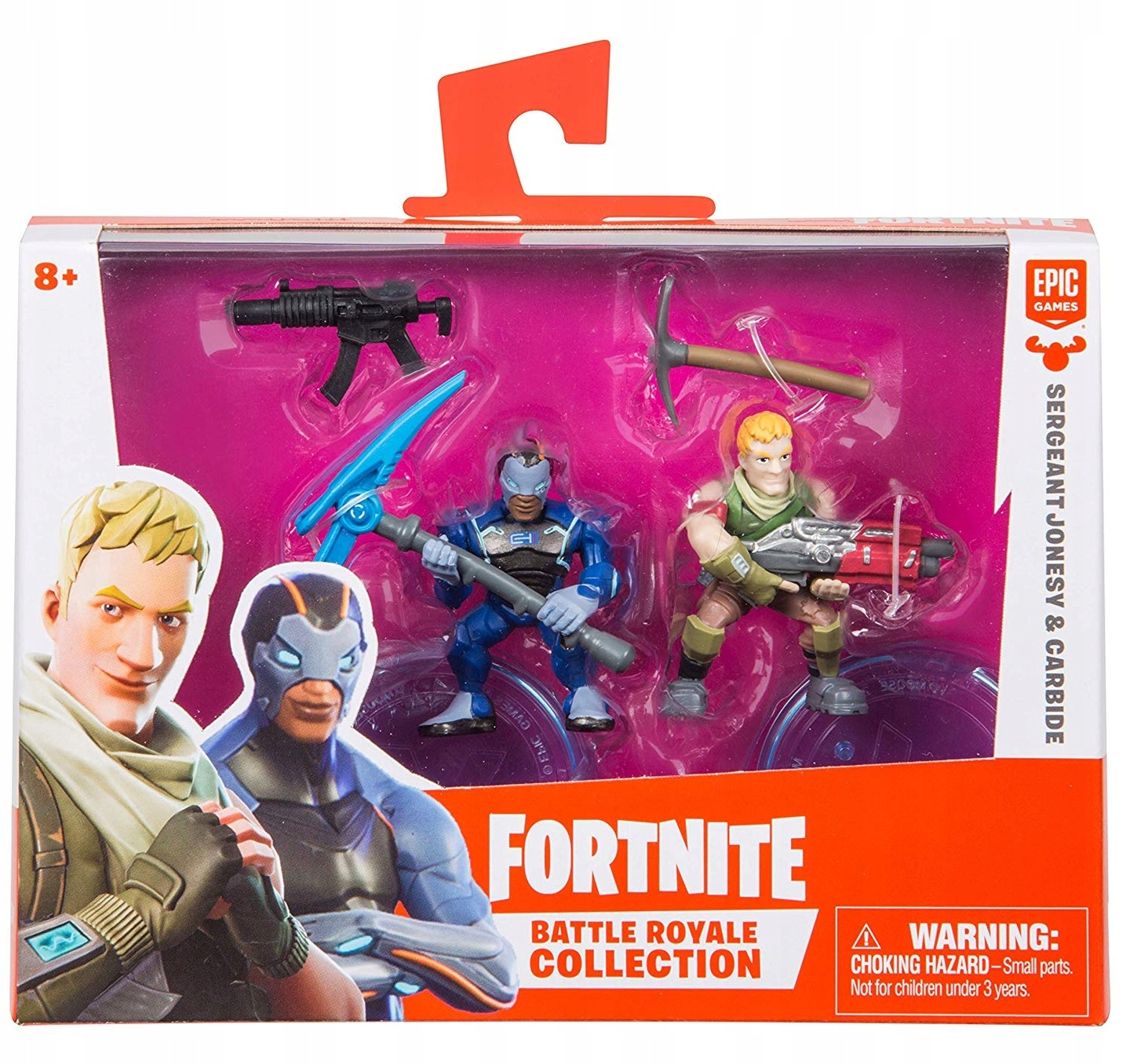 epee fortnite 2 pack figure love ranger teknique - uah fortnite