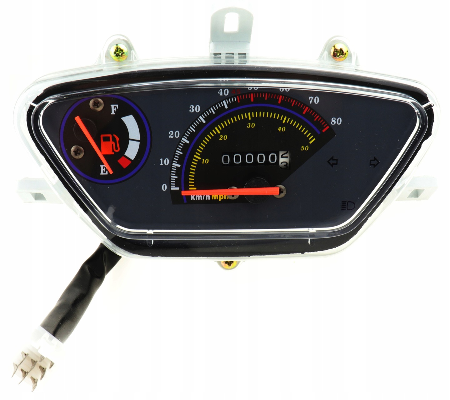 メモリ PRĘDKOŚCIOMIERZ LICZNIK 80KM/H SKUTER 4T BARTON BENZER JUNAK