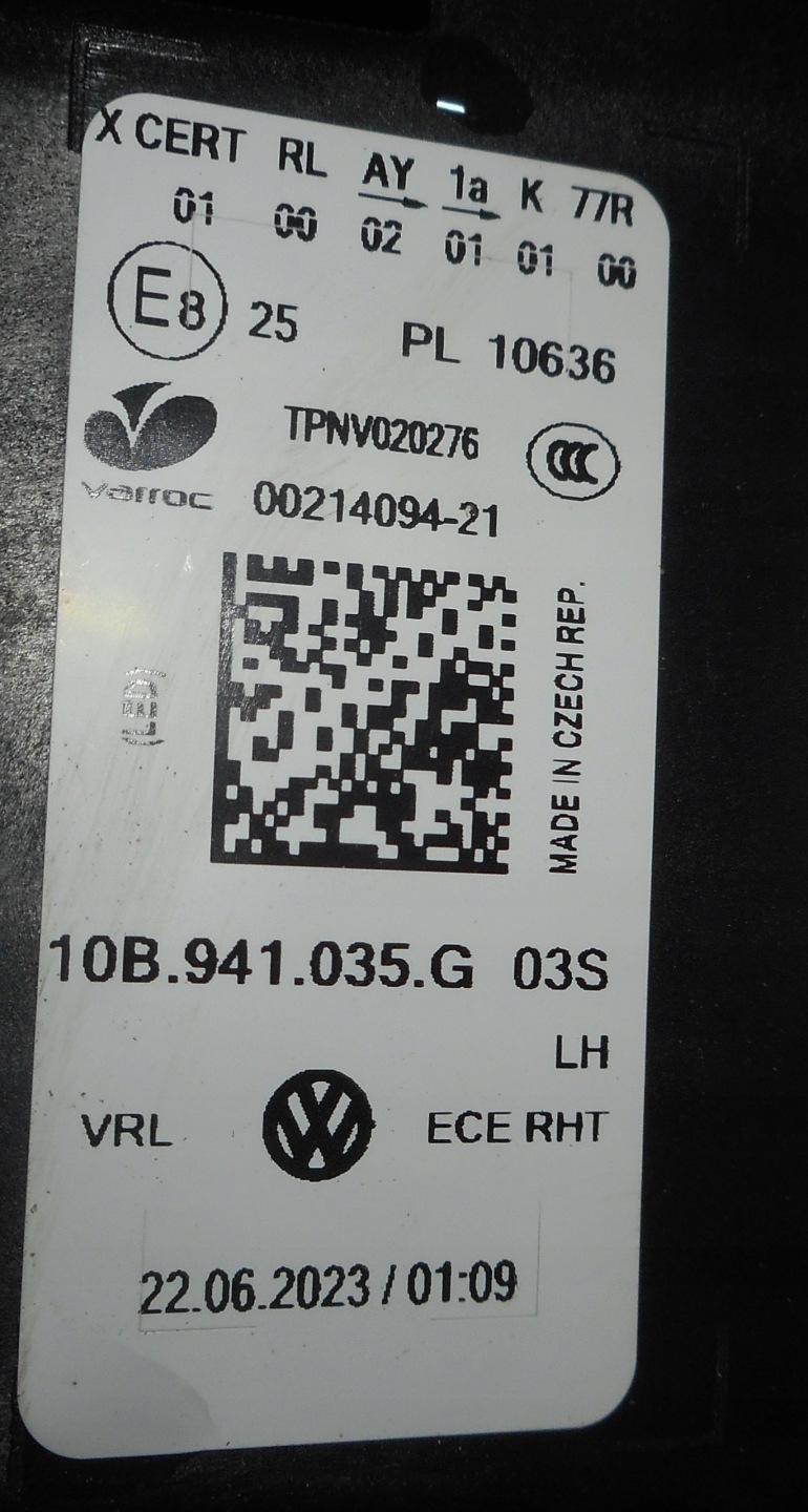 Frontscheinwerfer VW ID.3 E1 10B941035G Matrix LED Links Scheinwerfer Headlight - Thumbnail 9