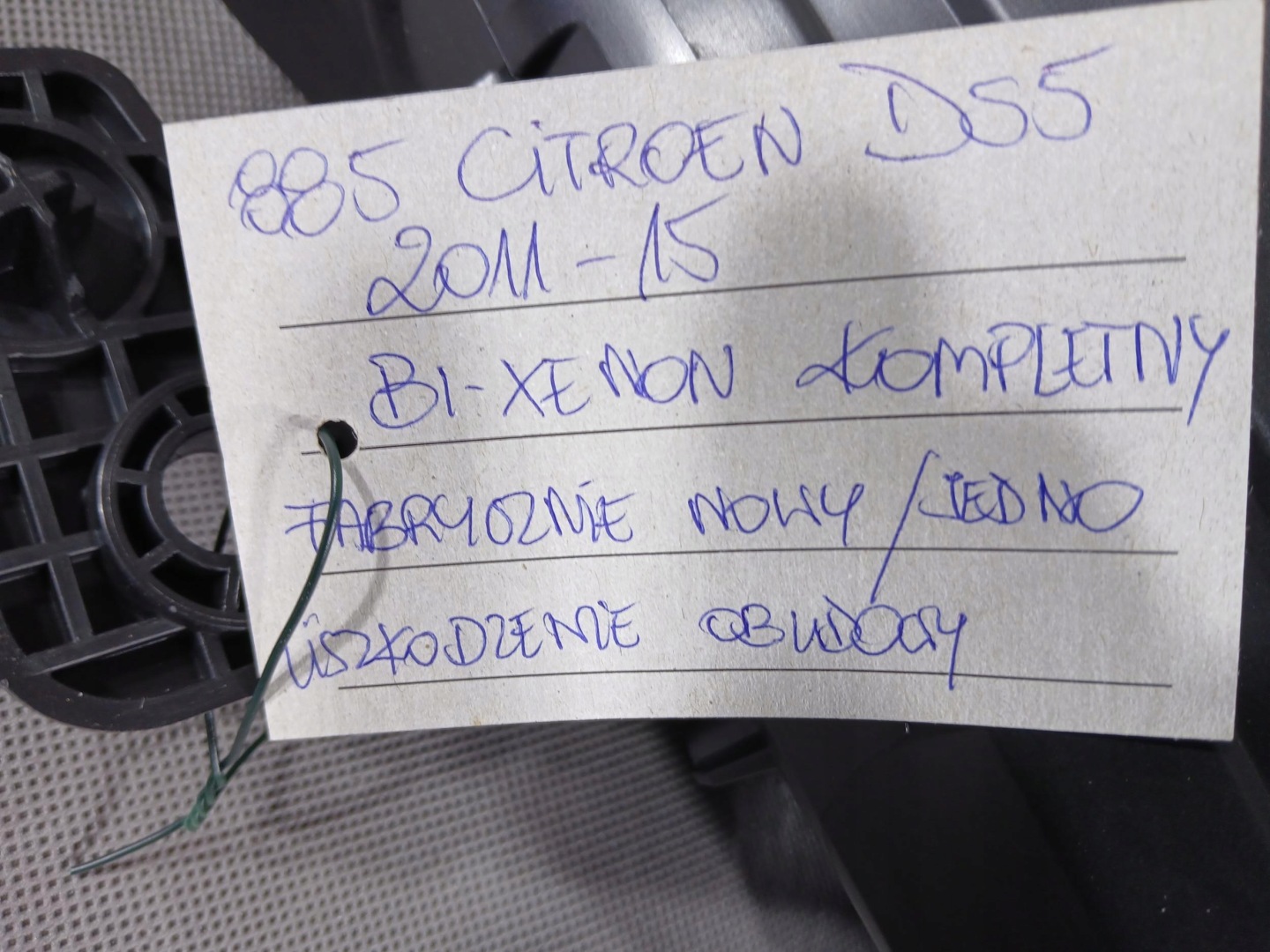Frontscheinwerfer Citroen DS5 9808806680 Bi-Xenon Links Scheinwerfer Headlight - Thumbnail 12