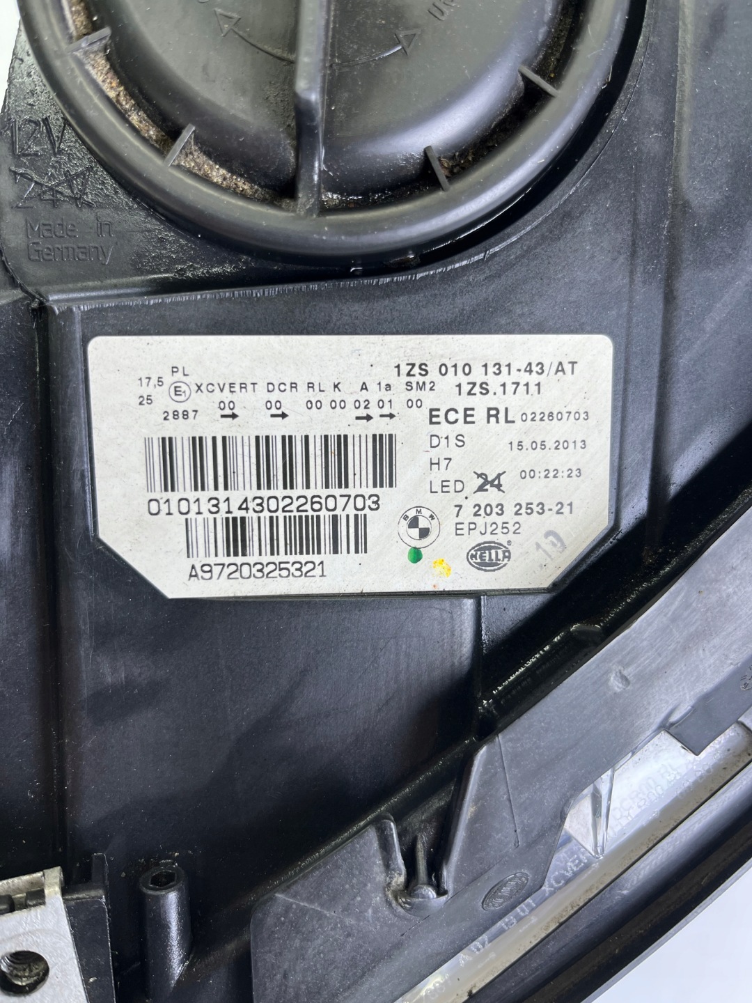 Frontscheinwerfer BMW 5 F11 7203253 Bi-Xenon Links Scheinwerfer Headlight - Thumbnail 11