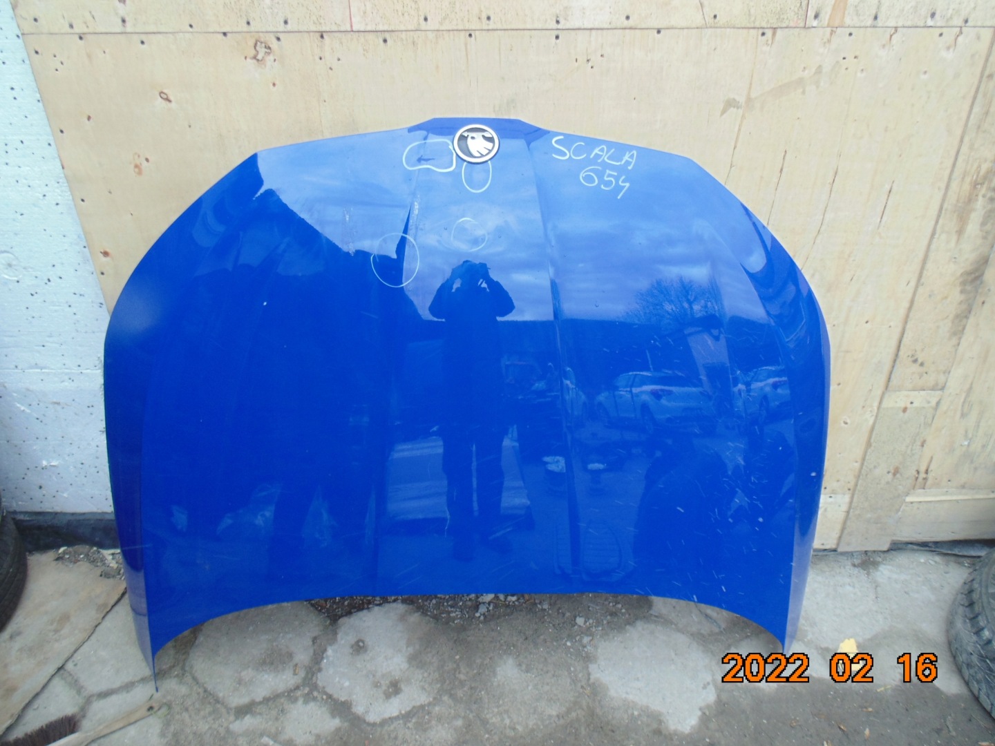 Motorhaube Skoda Scala NW Bonnet Hood - Thumbnail 1