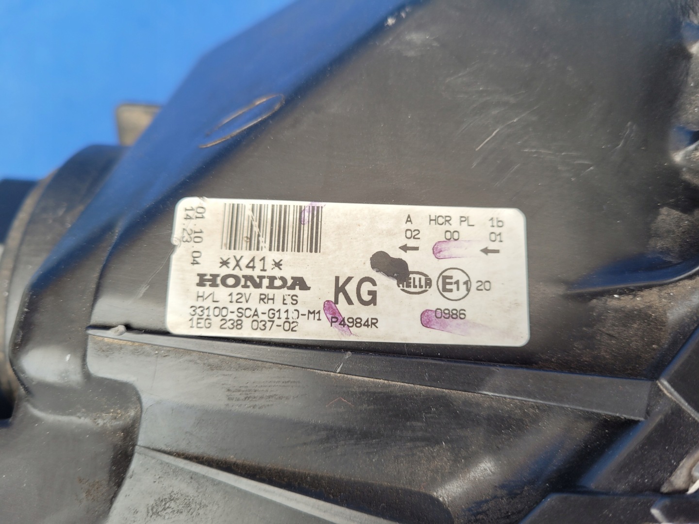 Frontscheinwerfer Honda CR-V RS 103085833100 LED Rechts Scheinwerfer Headlight - Thumbnail 11