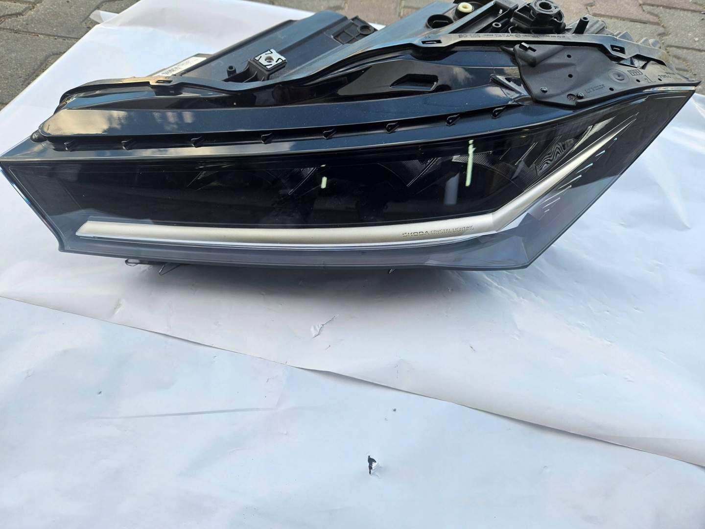 Frontscheinwerfer Skoda Superb 3U 3P1941015 LED Links Scheinwerfer Headlight - Thumbnail 1