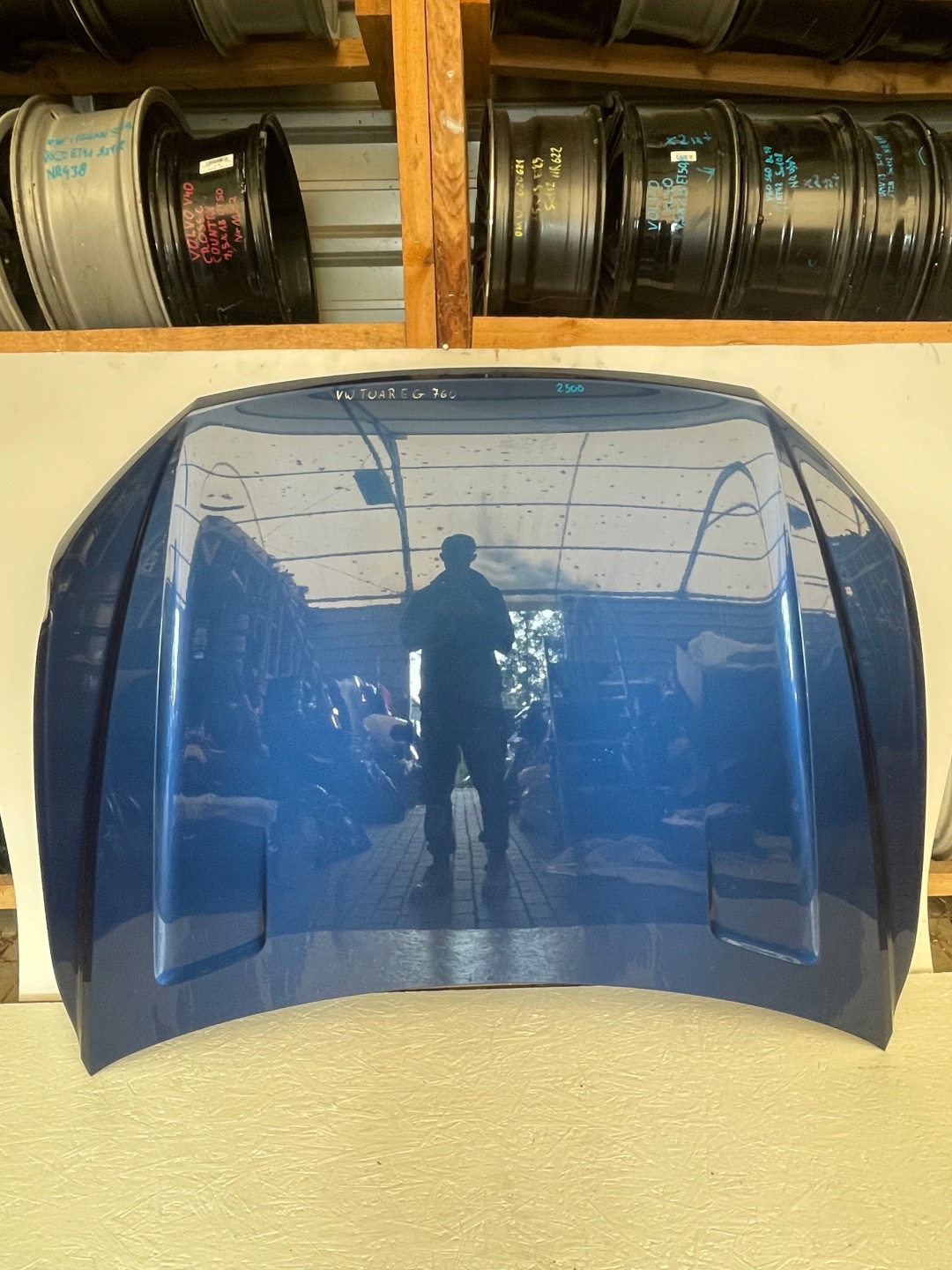 Motorhaube VW Touareg I Bonnet Hood - Thumbnail 1