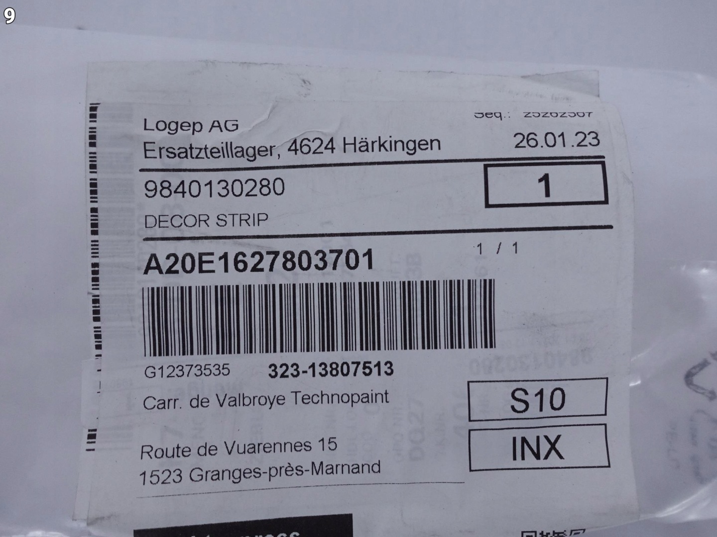 Opel Grandland Kühlergrill FRONTGRILL Kühlergitter 98401302 - Thumbnail 10