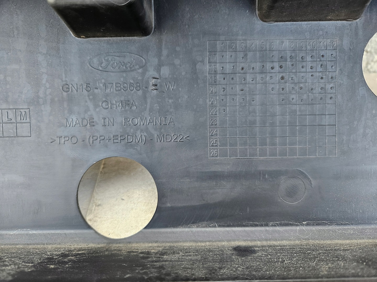 Ford EcoSport Kühlergrill FRONTGRILL Kühlergitter GN1517B968AOE - Thumbnail 7