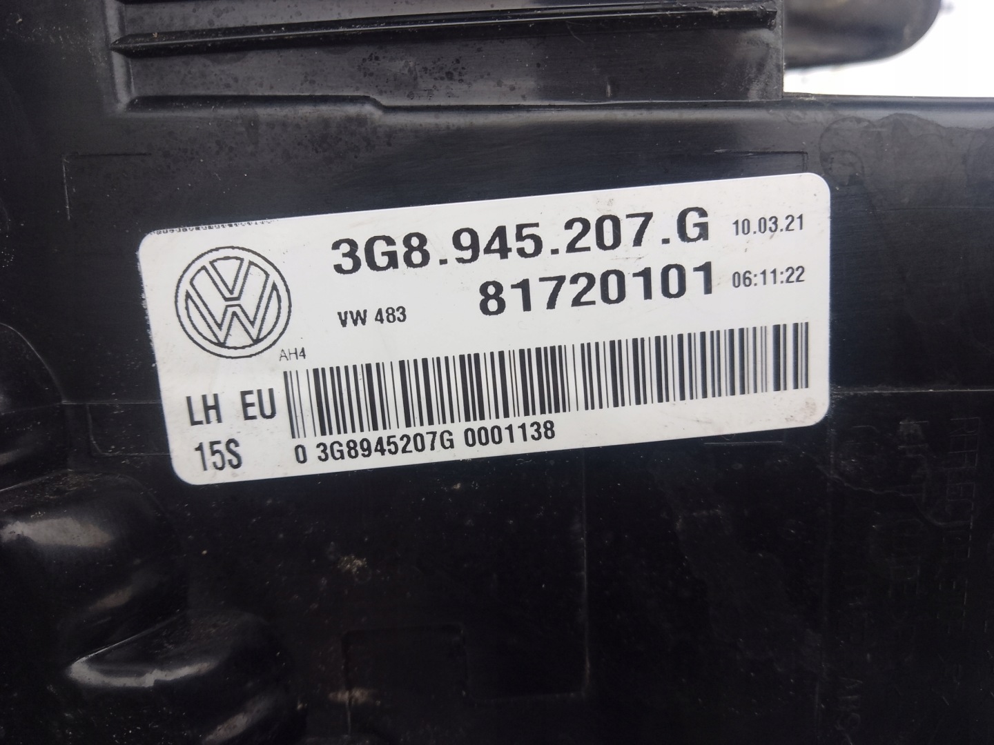 VW Arteon 3H Rückleuchte 3G8945207G Rearlamp - Thumbnail 5