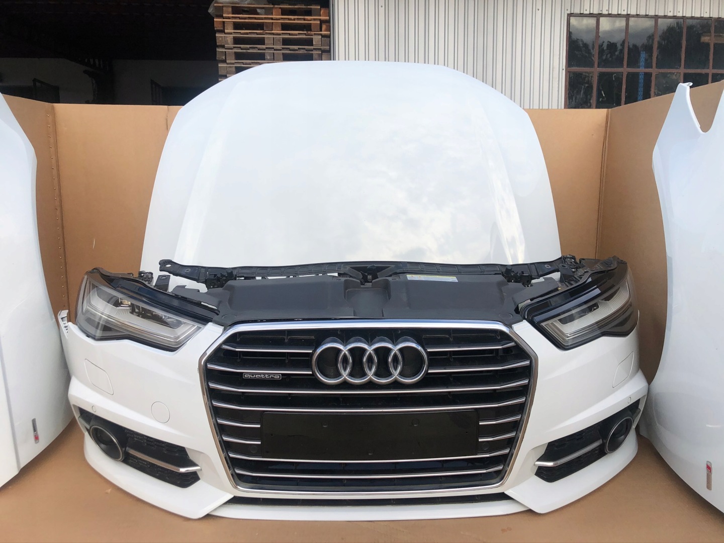 Motorhaube Audi A6 Bonnet 4G0941036 Hood - Thumbnail 1