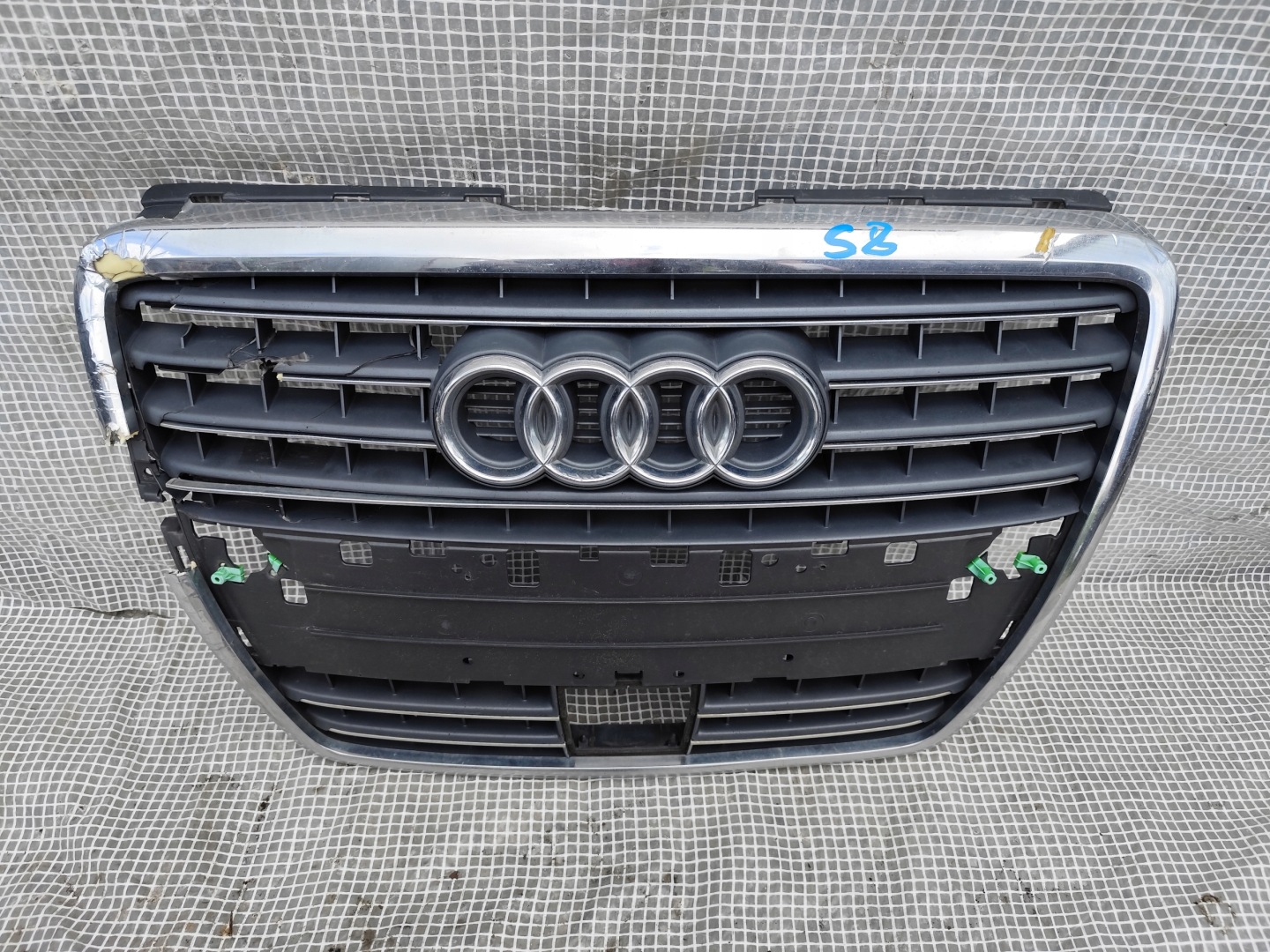 Audi A8 Kühlergrill FRONTGRILL Kühlergitter 4E0853651AB - Thumbnail 10