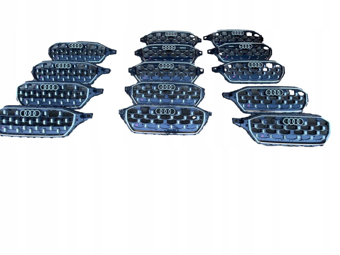 Audi Q8 Kühlergrill FRONTGRILL Kühlergitter 4M8853651BS - Thumbnail 1