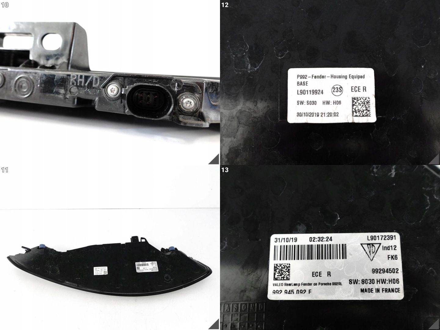 Porsche 911 992 Rückleuchte 992945092 Rearlamp - Thumbnail 11