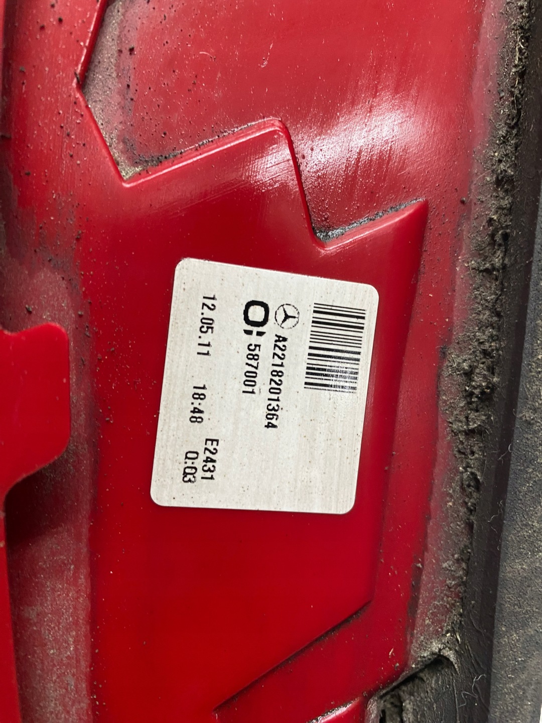 Mercedes-Benz S-Klasse W221 Rückleuchte A2218201464 Rearlamp - Thumbnail 6