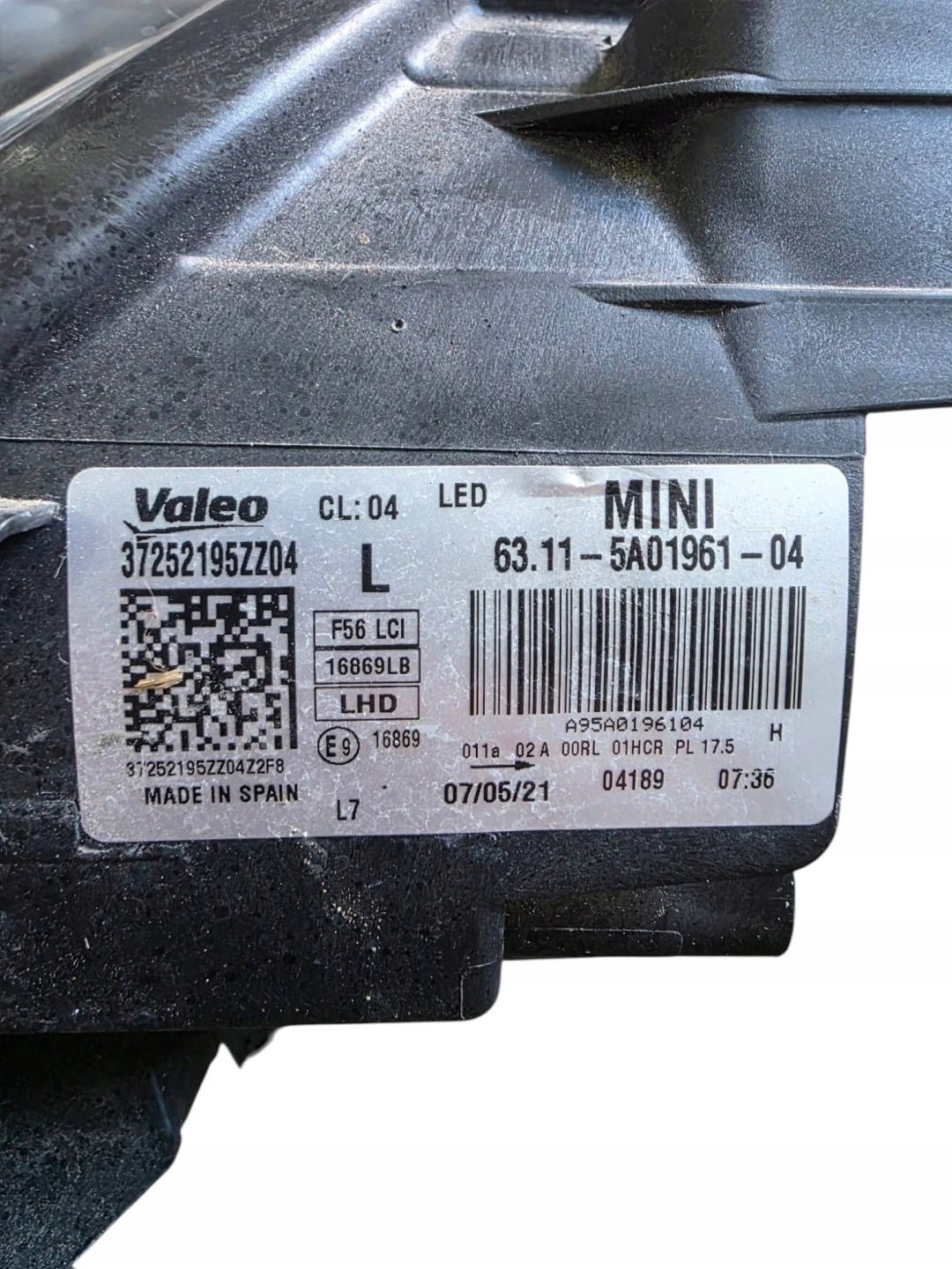 Frontscheinwerfer Mini MINI F55 5A01961 LED Links Scheinwerfer Headlight - Thumbnail 9