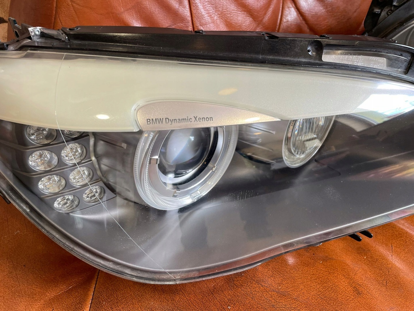 Frontscheinwerfer BMW 7 F02 7182154 Bi-Xenon Links Scheinwerfer Headlight - Thumbnail 9