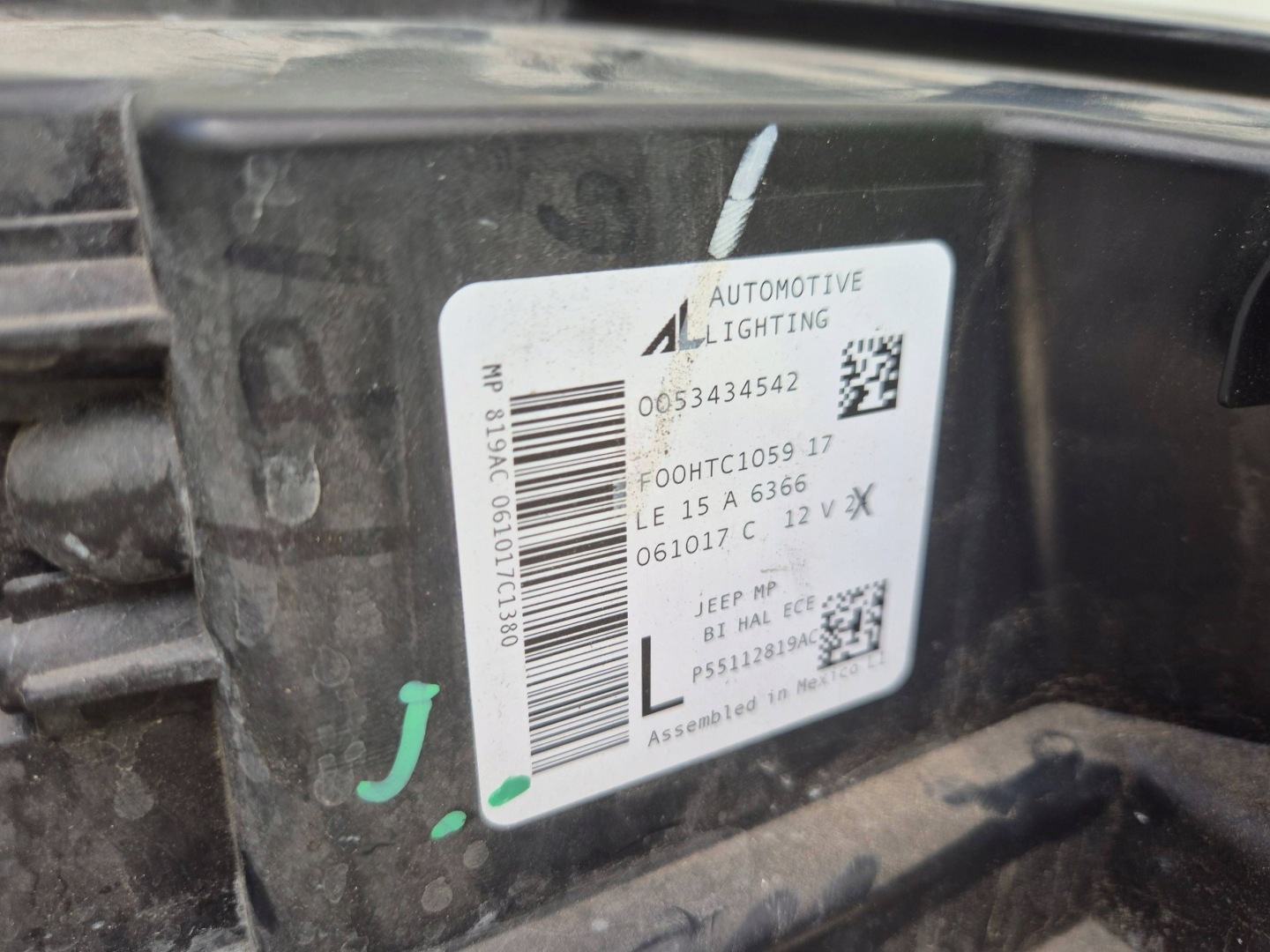 Frontscheinwerfer Jeep Compass MX P55112819A Xenon Links Scheinwerfer Headlight - Thumbnail 6