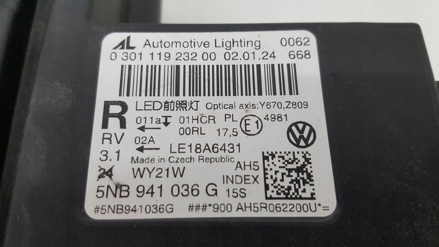 Frontscheinwerfer VW Tiguan Facelift LED Links Scheinwerfer Headlight - Thumbnail 9