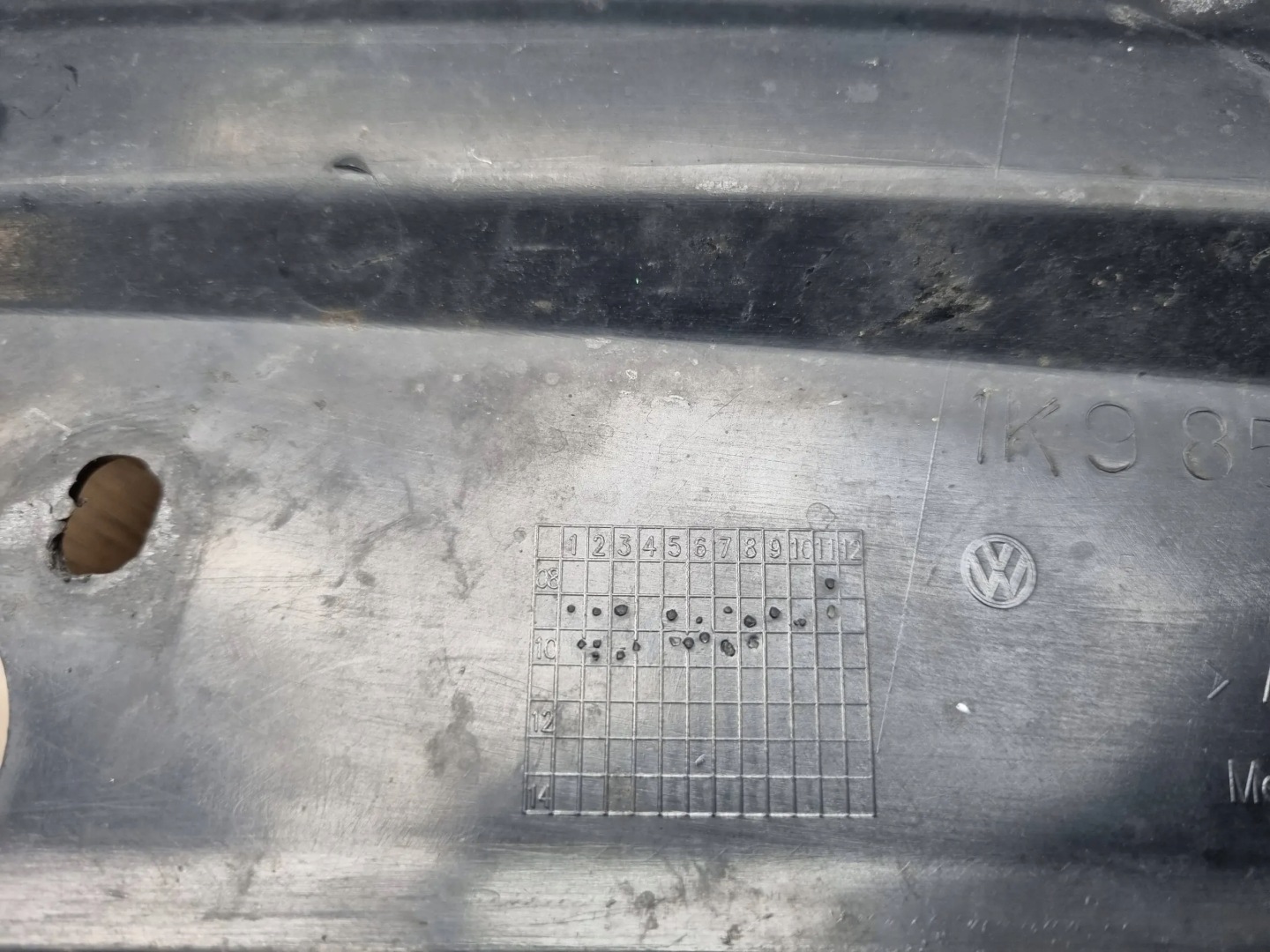 VW Golf V Kühlergrill FRONTGRILL Kühlergitter 1K9853651 - Thumbnail 8