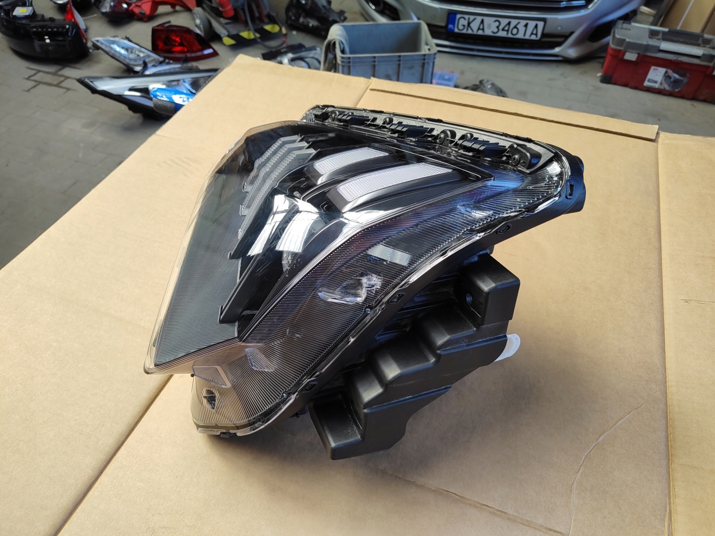 Frontscheinwerfer Hyundai Kona OS 92102BE100 LED Rechts Scheinwerfer Headlight - Thumbnail 7