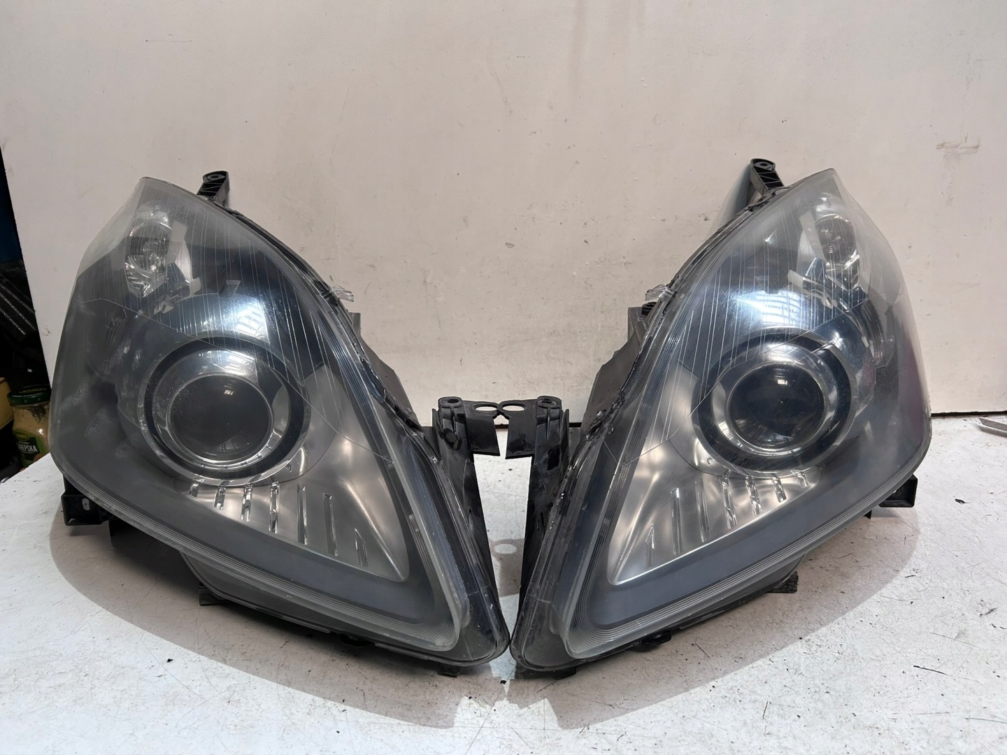 Frontscheinwerfer Opel Zafira 93190407 Xenon Links Scheinwerfer Headlight - Thumbnail 1