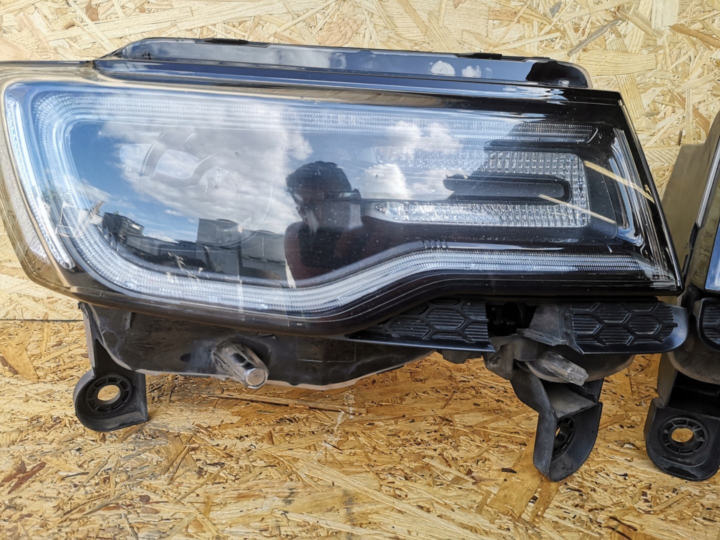 Frontscheinwerfer Jeep Cherokee J EEWK2SRTLA LED Links Scheinwerfer Headlight - Thumbnail 9