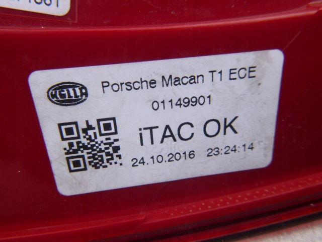 Porsche Macan 95B Rückleuchte 95B945095D Rearlamp - Thumbnail 6