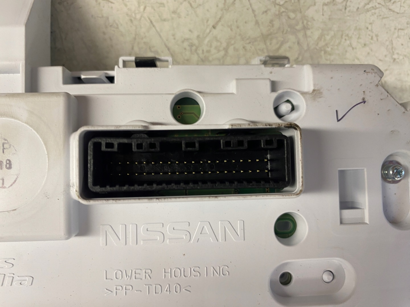 Nissan Leaf ZE0 248105SH1C Screen Kombiinstrument Tacho - Thumbnail 8