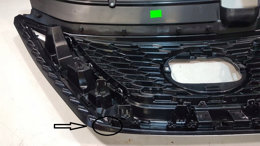 Nissan Qashqai J11 Kühlergrill FRONTGRILL Kühlergitter 62310HV362 - Thumbnail 9