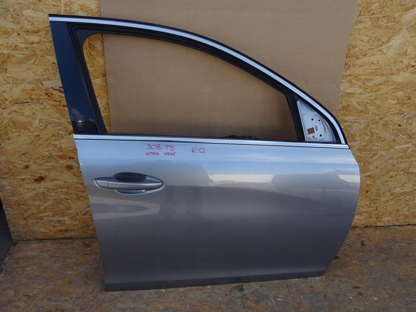 Peugeot 308 F Tür Vorne Rechts Door Porta Porte - Thumbnail 1