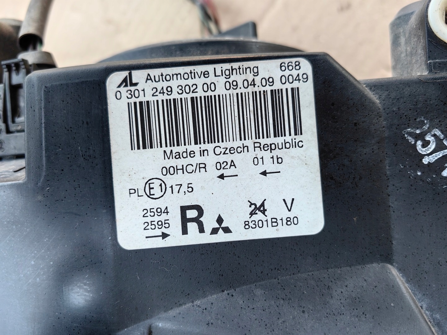 Frontscheinwerfer Mitsubishi Colt Z30 Facelift LED Rechts Scheinwerfer Headlight - Thumbnail 7