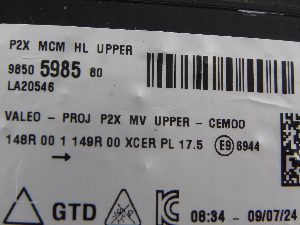 Frontscheinwerfer Peugeot 208 I 9850598580 Matrix LED Links Headlight - Thumbnail 8