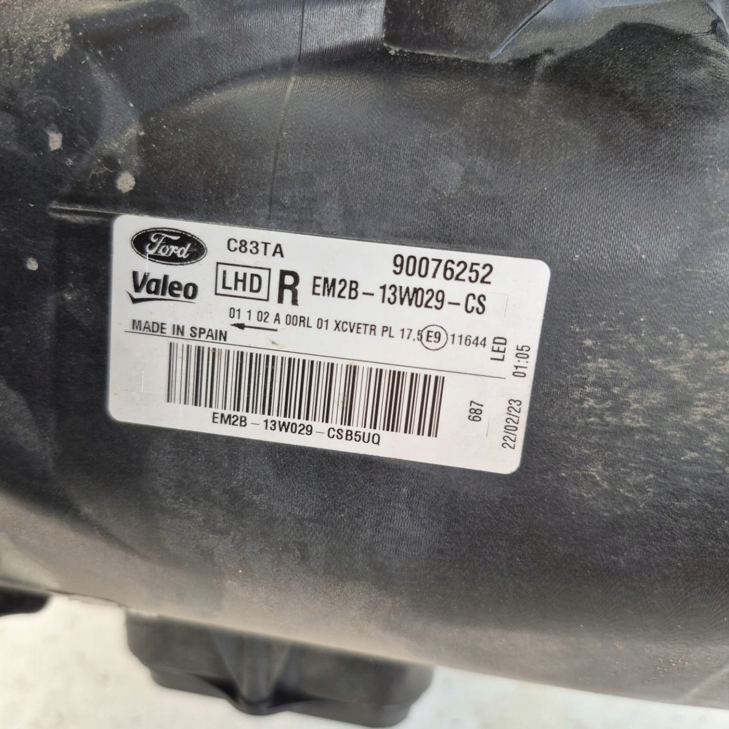 Frontscheinwerfer Ford S-MAX I Mk1 EM2B13W029CSM LED Rechts Headlight - Thumbnail 8