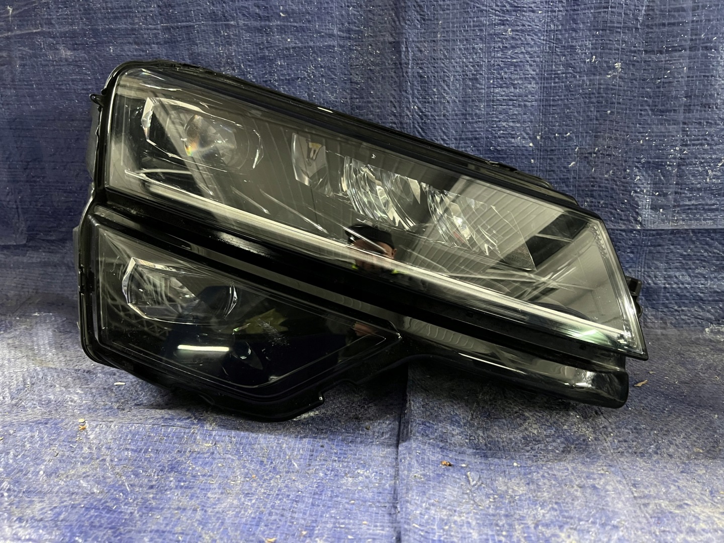Frontscheinwerfer Skoda Karoq 57B 57B941016B LED Rechts Scheinwerfer Headlight - Thumbnail 1
