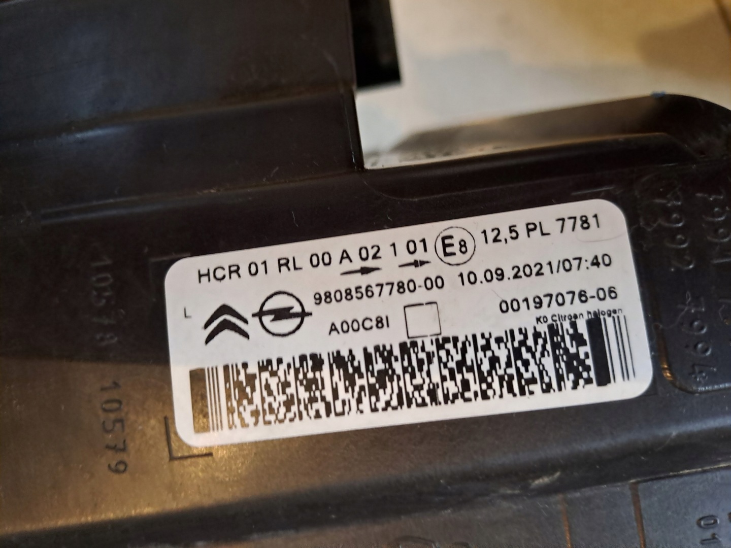 Frontscheinwerfer Opel Vivaro C 98085676 LED Links Scheinwerfer Headlight - Thumbnail 9
