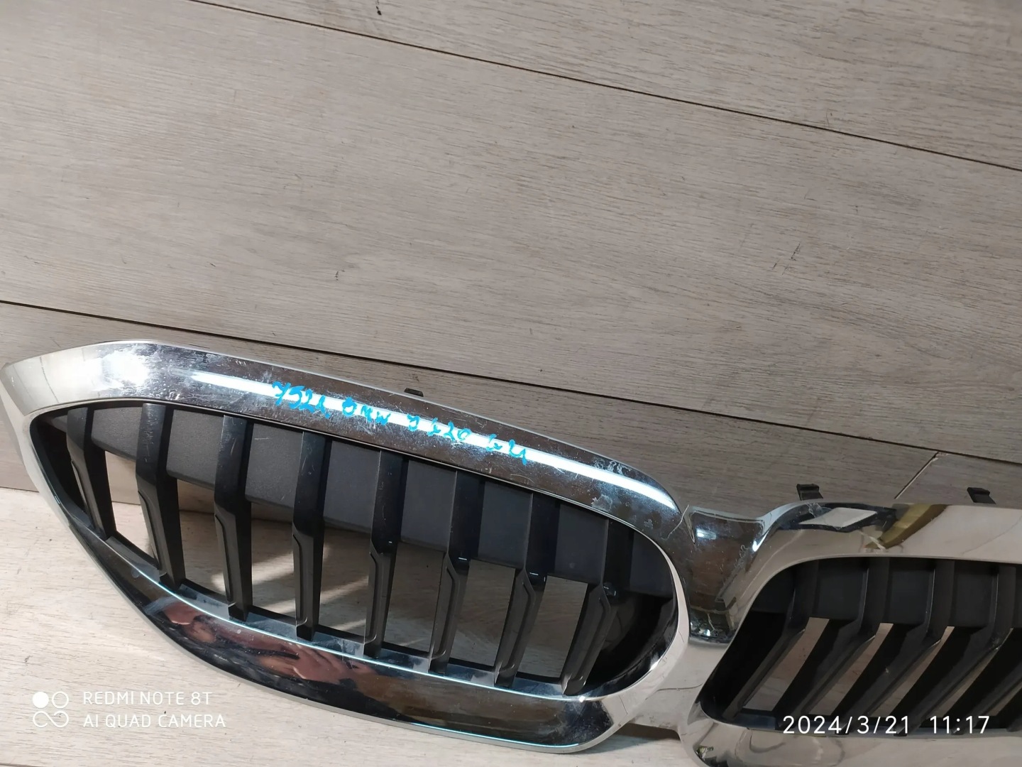 BMW 3 G21 Kühlergrill FRONTGRILL Kühlergitter 7449428 - Thumbnail 8
