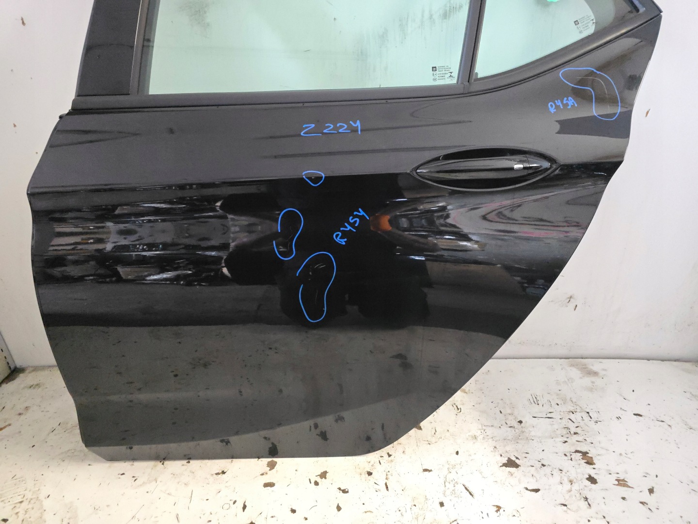 Opel Astra Tür Hinten Links Hatchback Door Porta Porte - Thumbnail 7