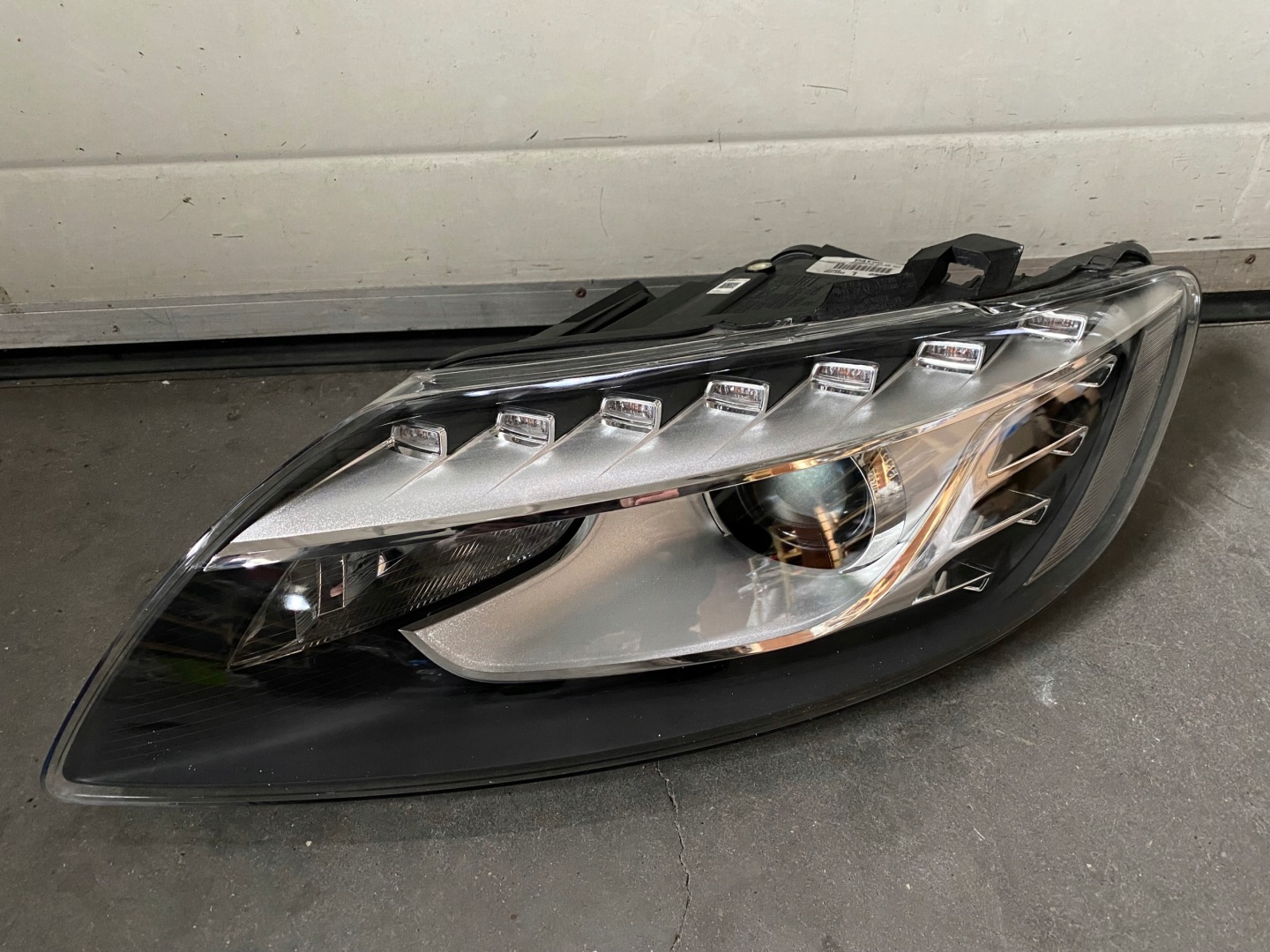 Frontscheinwerfer Audi Q7 Facelift Bi-Xenon Links Scheinwerfer Headlight - Thumbnail 1