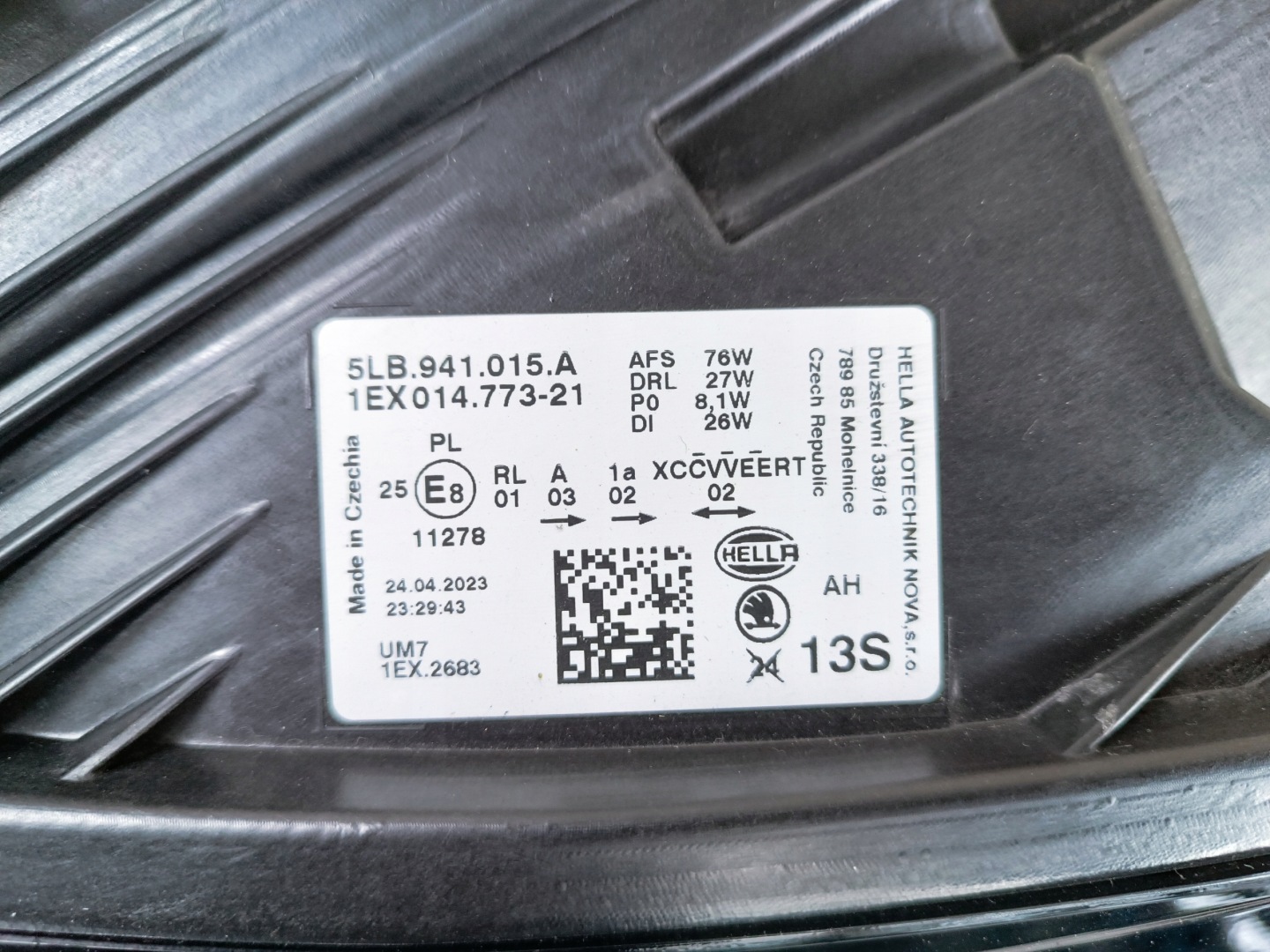 Frontscheinwerfer Skoda Enyaq 5LB 5LB941015A LED Links Scheinwerfer Headlight - Thumbnail 11
