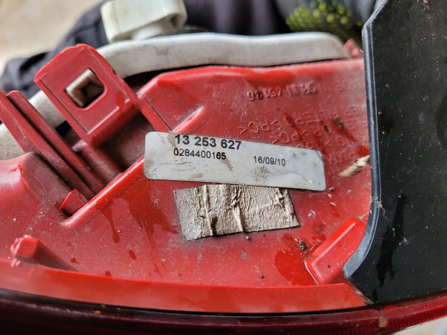 Opel Meriva S10 Rückleuchte 13253627 Rearlamp - Thumbnail 7