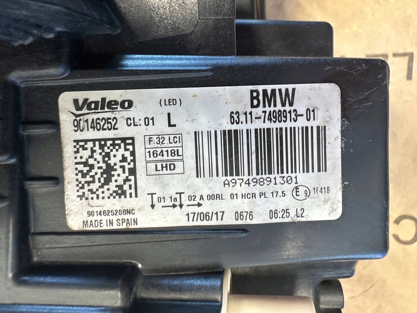 Frontscheinwerfer BMW 4 F33 7498913 LED Links Scheinwerfer Headlight - Thumbnail 10