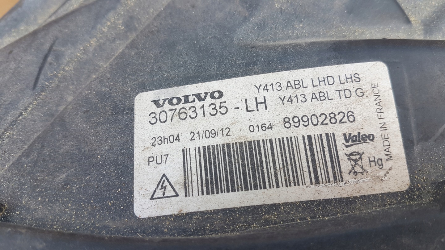 Frontscheinwerfer Volvo XC60 30763135 Xenon Links Scheinwerfer Headlight - Thumbnail 8